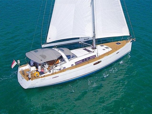 50 ft luxury sailing yacht